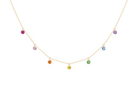 Collier confetti